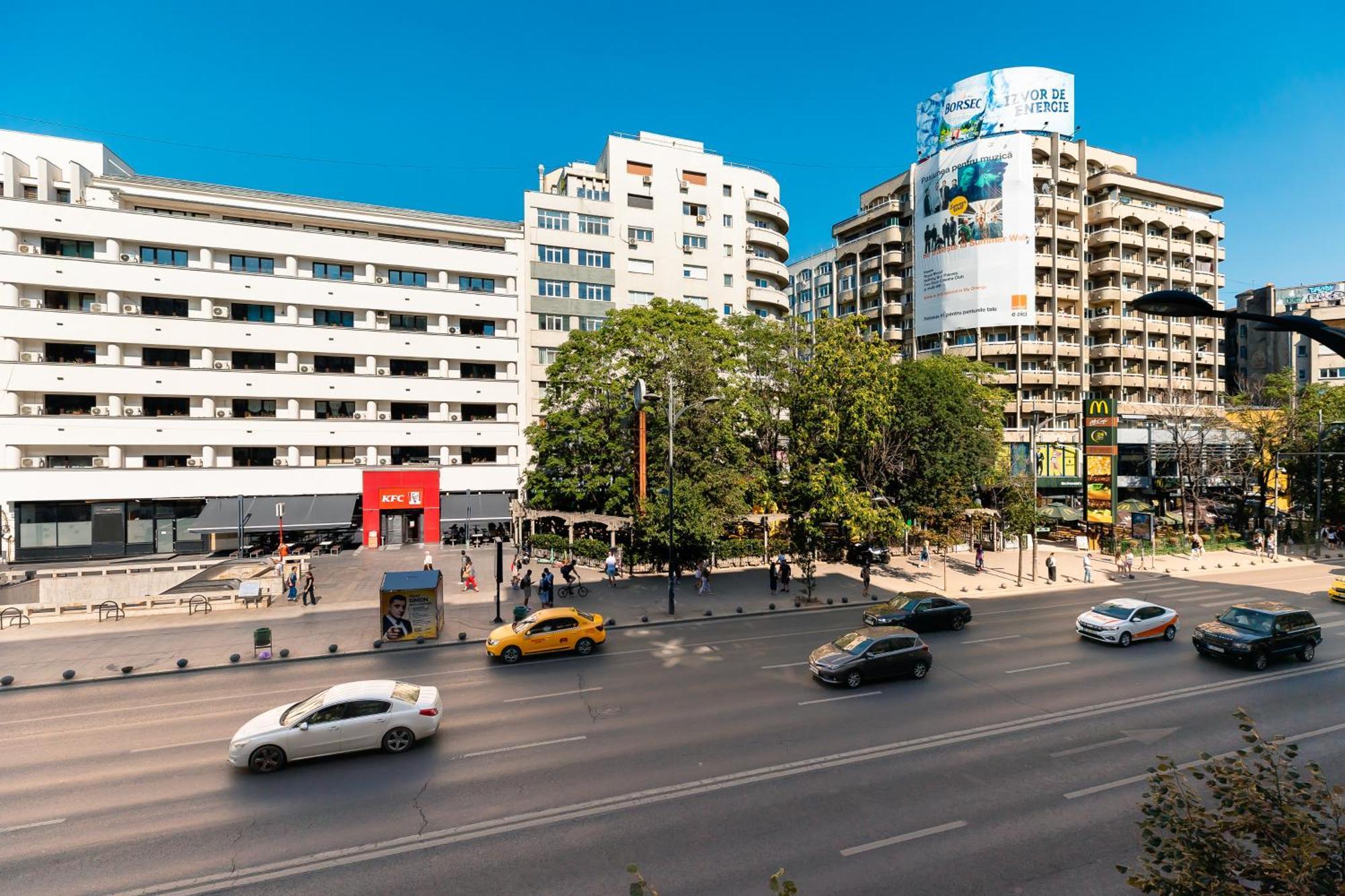 Central Studios In Piata Romana Bukareszt Zewnętrze zdjęcie